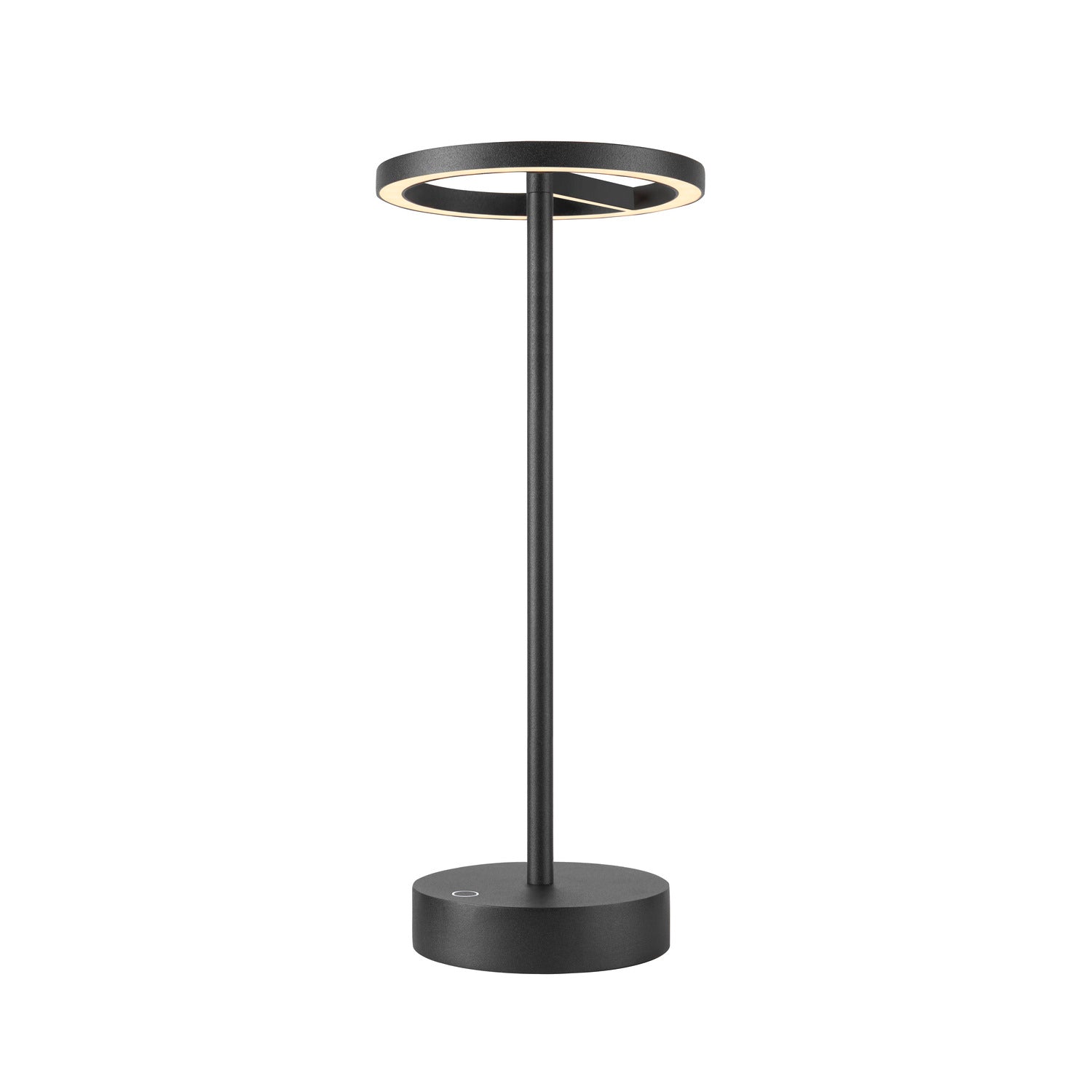 VINOLINA ONE, luminária de mesa, bateria, IP54, 2700 K, TOUCH, preto