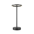 VINOLINA ONE, luminária de mesa, bateria, IP54, 2700 K, TOUCH, preto