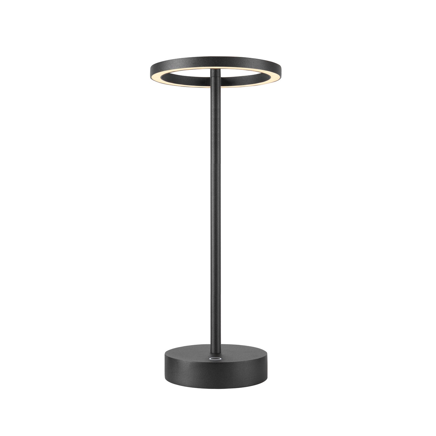 VINOLINA ONE, luminária de mesa, bateria, IP54, 2700 K, TOUCH, preto