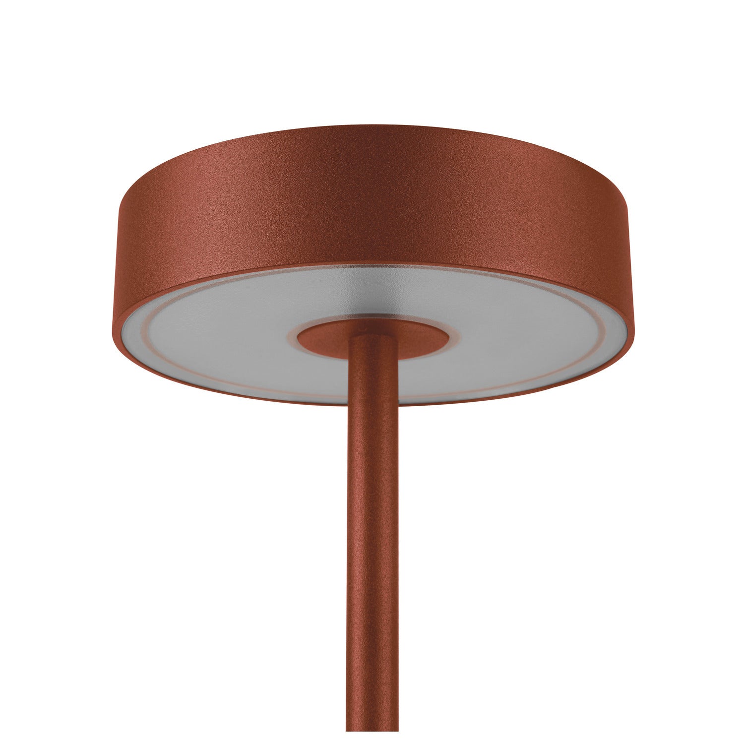 VINOLINA, luminária de mesa, bateria, IP54, 2700/3000 K, TOUCH, ferrugem
