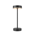 VINOLINA, luminária de mesa, bateria, IP54, 2700/3000 K, TOUCH, preto