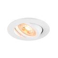 NEW TRIA 68, luminária para encastrar no teto, redondo, máx. 10 W GU10, branco
