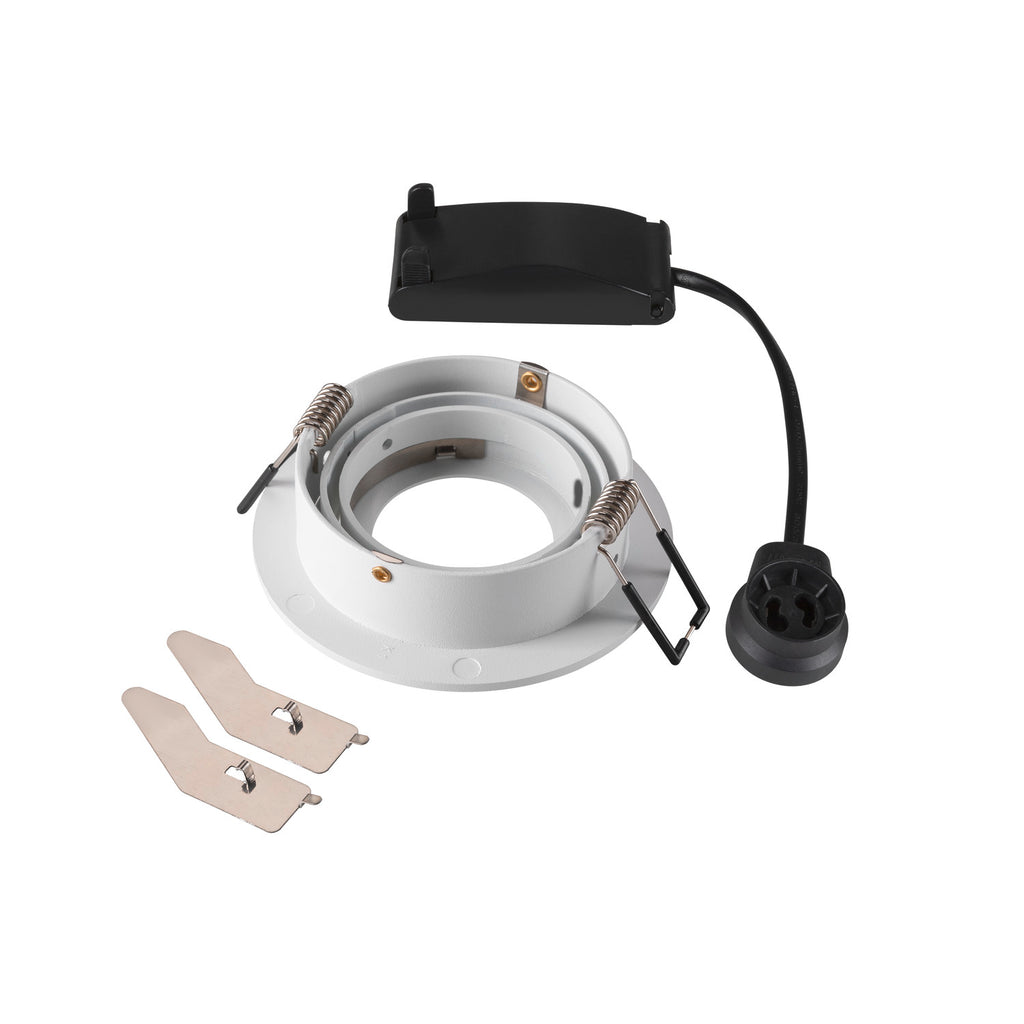 NEW TRIA® 75, luminária para encastrar no teto, redondo, máx. 10 W GU10, branco