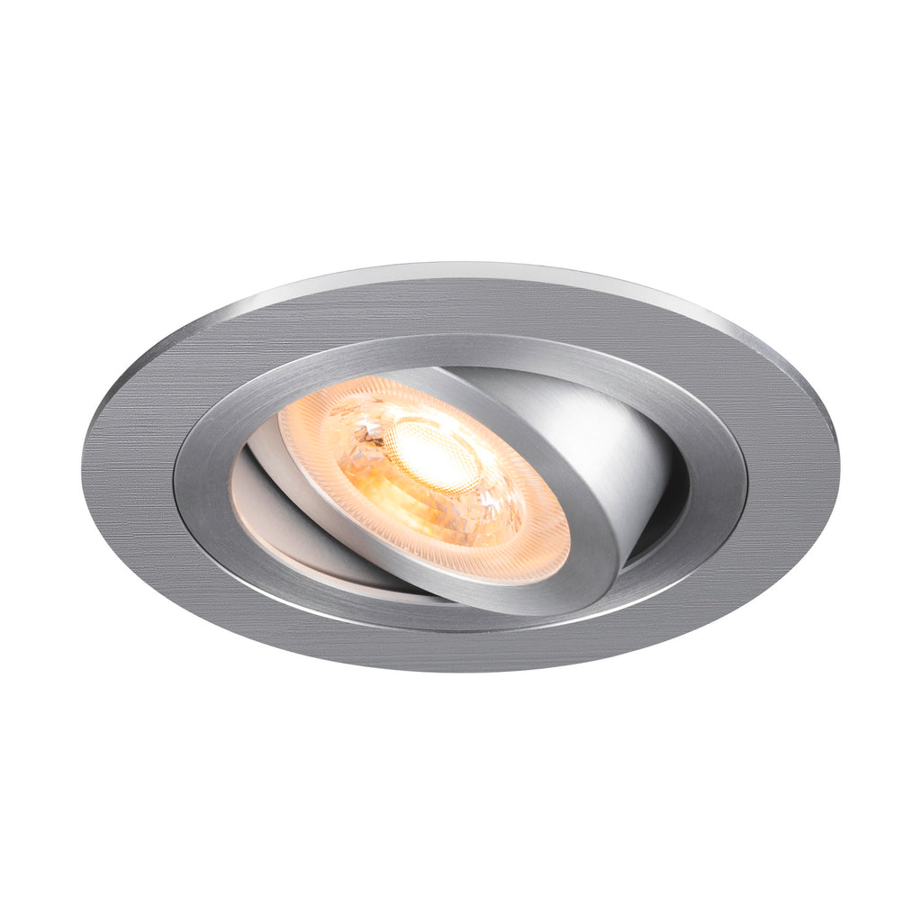NEW TRIA® 75, luminária para encastrar no teto, redondo, máx. 10 W GU10, alumínio