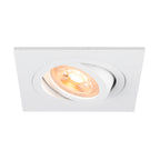 NEW TRIA® 75, luminária para encastrar no teto, quadrado, máx. 10 W GU10, branco