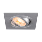 NEW TRIA® 75, luminária para encastrar no teto, quadrado, máx. 10 W GU10, alumínio