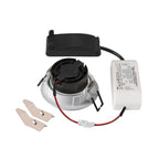 NEW TRIA 68, luminária para encastrar no teto, 2700 K, 38°, IP 20, redondo, branco