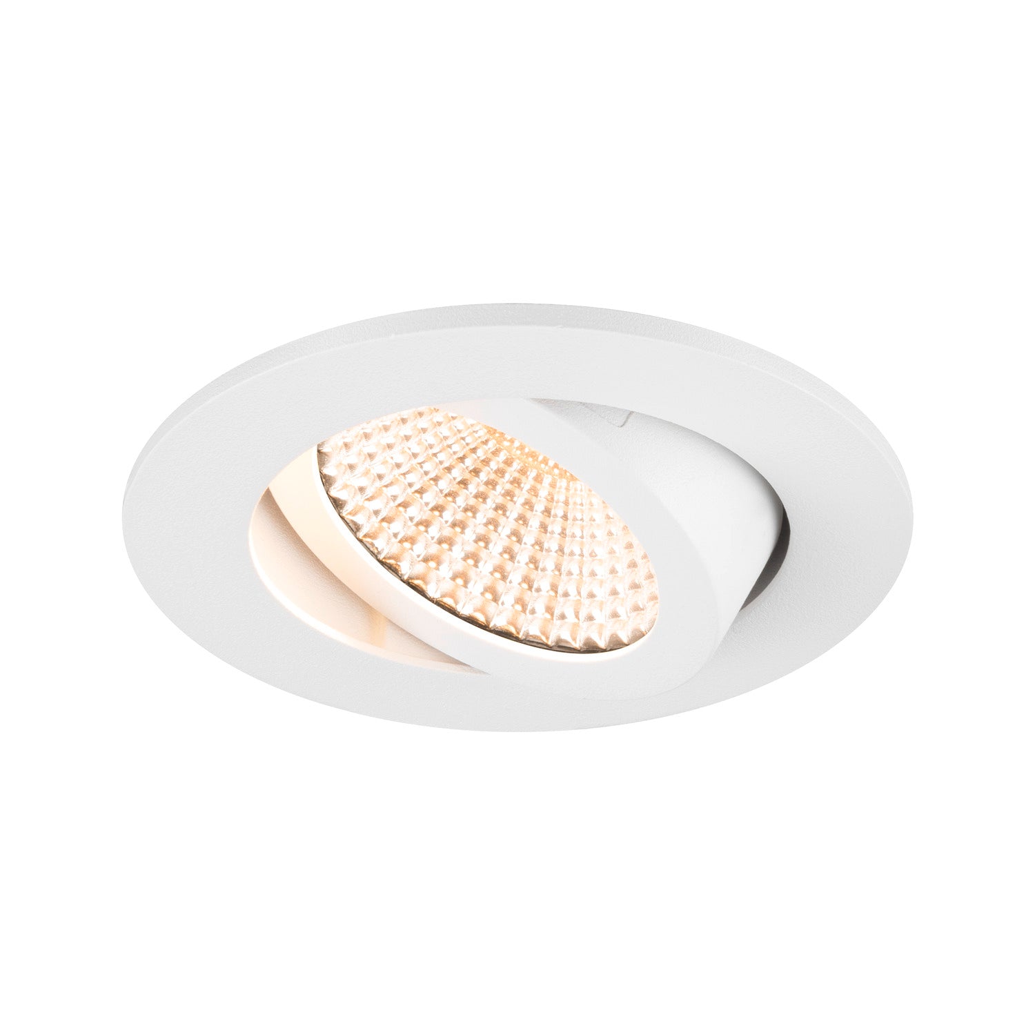 NEW TRIA 68®, luminária para encastrar no teto, 2700 K, 60°, IP 20, redondo, branco