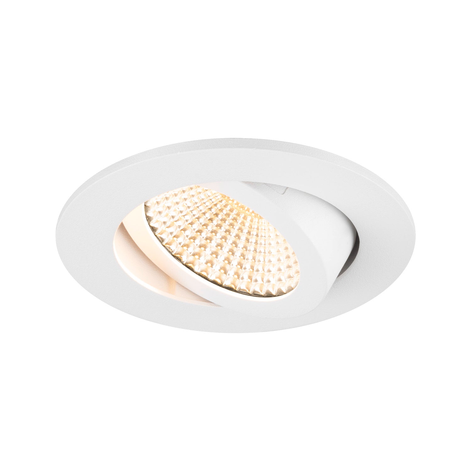 NEW TRIA 68®, luminária para encastrar no teto, 3000 K, 60°, IP 20, redondo, branco