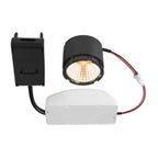 NEW TRIA®, módulo LED, redondo, 1800-3000 K, 38°, PHASE, preto