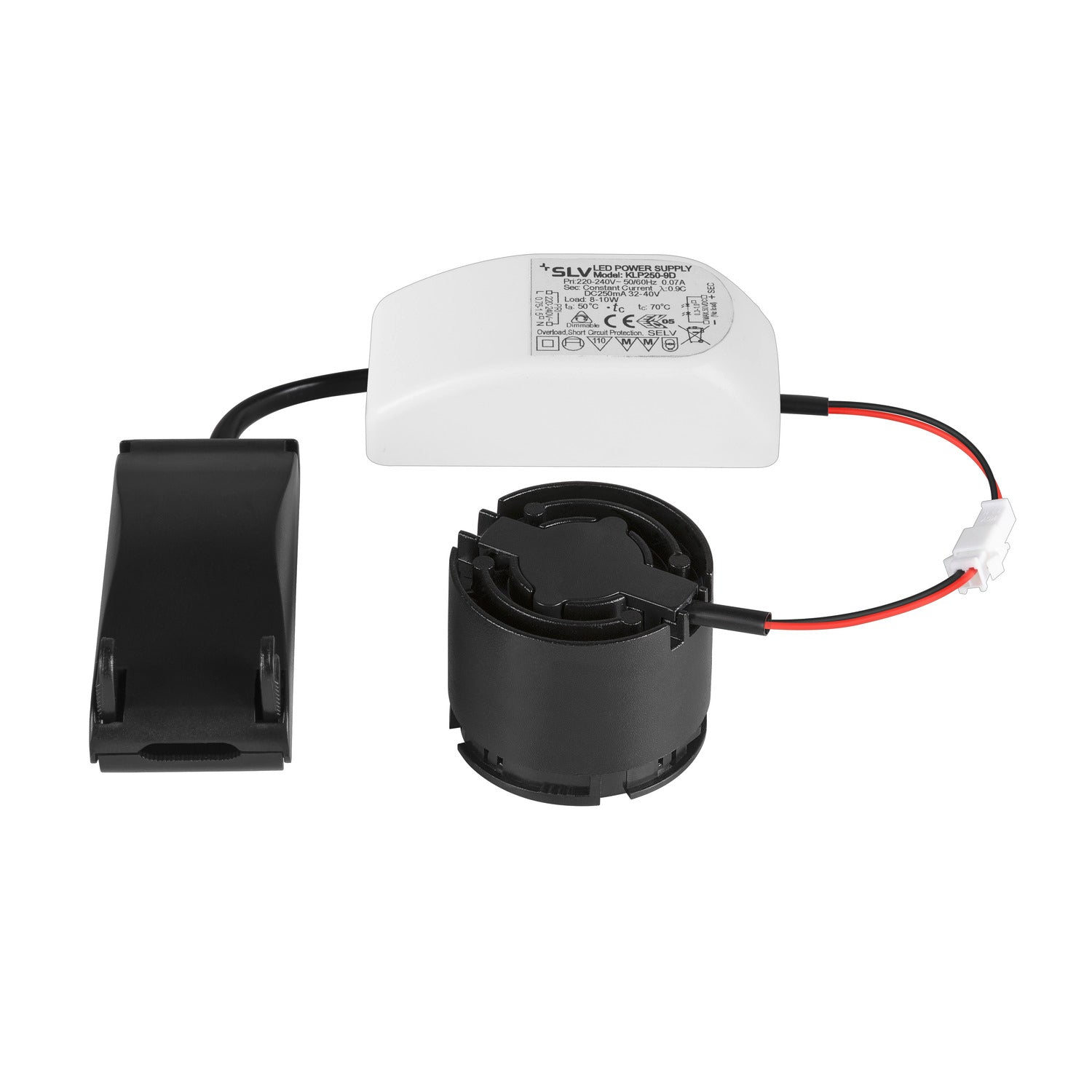 NEW TRIA®, módulo LED, redondo, 1800-3000 K, 38°, PHASE, preto