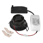 NEW TRIA® 68, luminária para encastrar no teto, 1800-3000 K, 38°, IP 20, redondo, preto