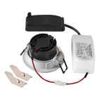 NEW TRIA 68, luminária para encastrar no teto, 1800-3000 K, 60°, IP 20, redondo, branco
