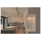 NEW TRIA® 68, luminária para encastrar no teto, 1800-3000 K, 38°, IP 20, quadrado, branco