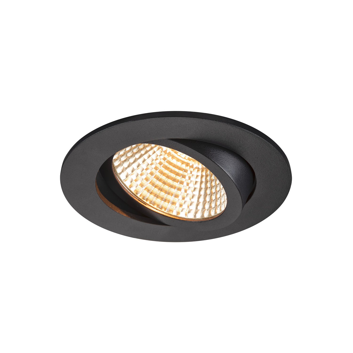 NEW TRIA® 95, aro para encastrar no teto, D: 11,3 A: 2,6 cm, IP 20, preto