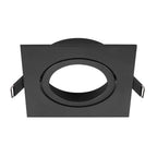 NEW TRIA® 95, aro para encastrar no teto, C: 11 L: 11 A: 2,6 cm, IP 20, preto