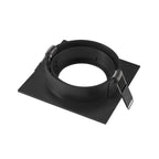 NEW TRIA® 95, aro para encastrar no teto, C: 11 L: 11 A: 2,6 cm, IP 20, preto