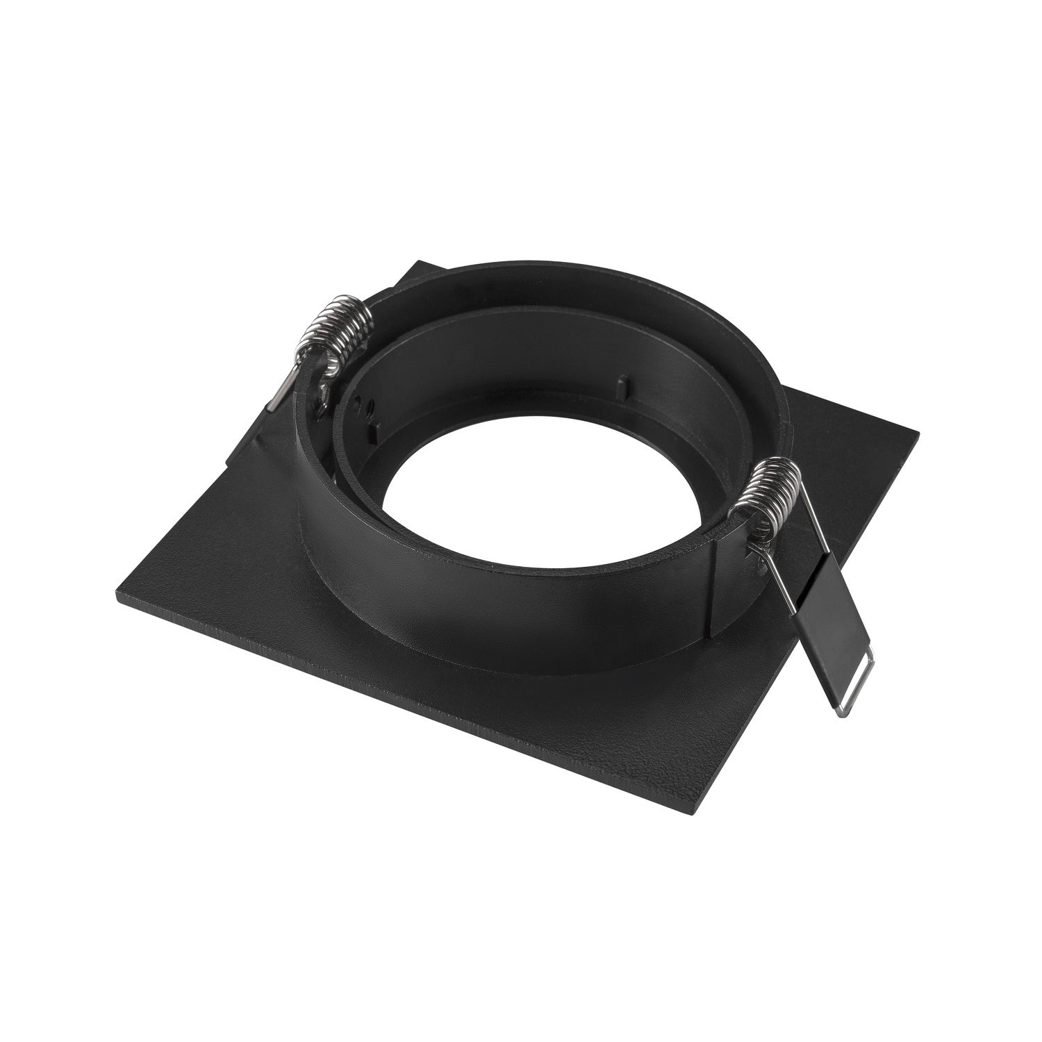 NEW TRIA® 95, aro para encastrar no teto, C: 11 L: 11 A: 2,6 cm, IP 20, preto