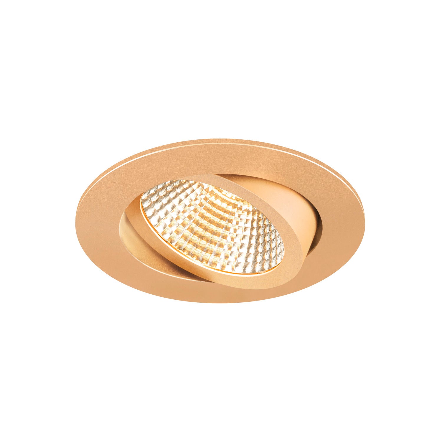 NEW TRIA® 95, aro para encastrar no teto, D: 11 A: 2,6 cm, IP 20, ouro rosa