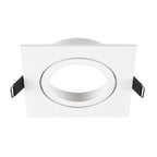NEW TRIA® 95, aro para encastrar no teto, C: 11 L: 11 A: 2,6 cm, IP 20, branco