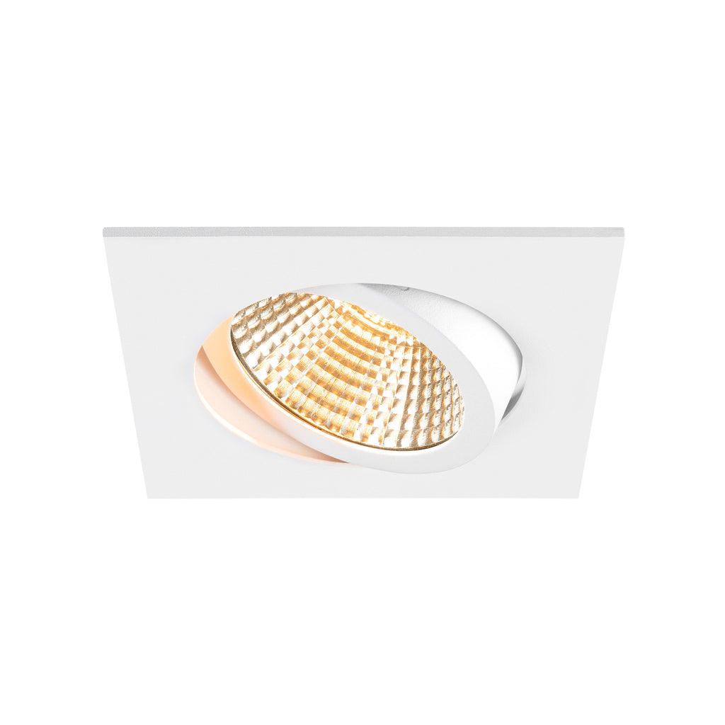 NEW TRIA® 95, aro para encastrar no teto, C: 11 L: 11 A: 2,6 cm, IP 20, branco
