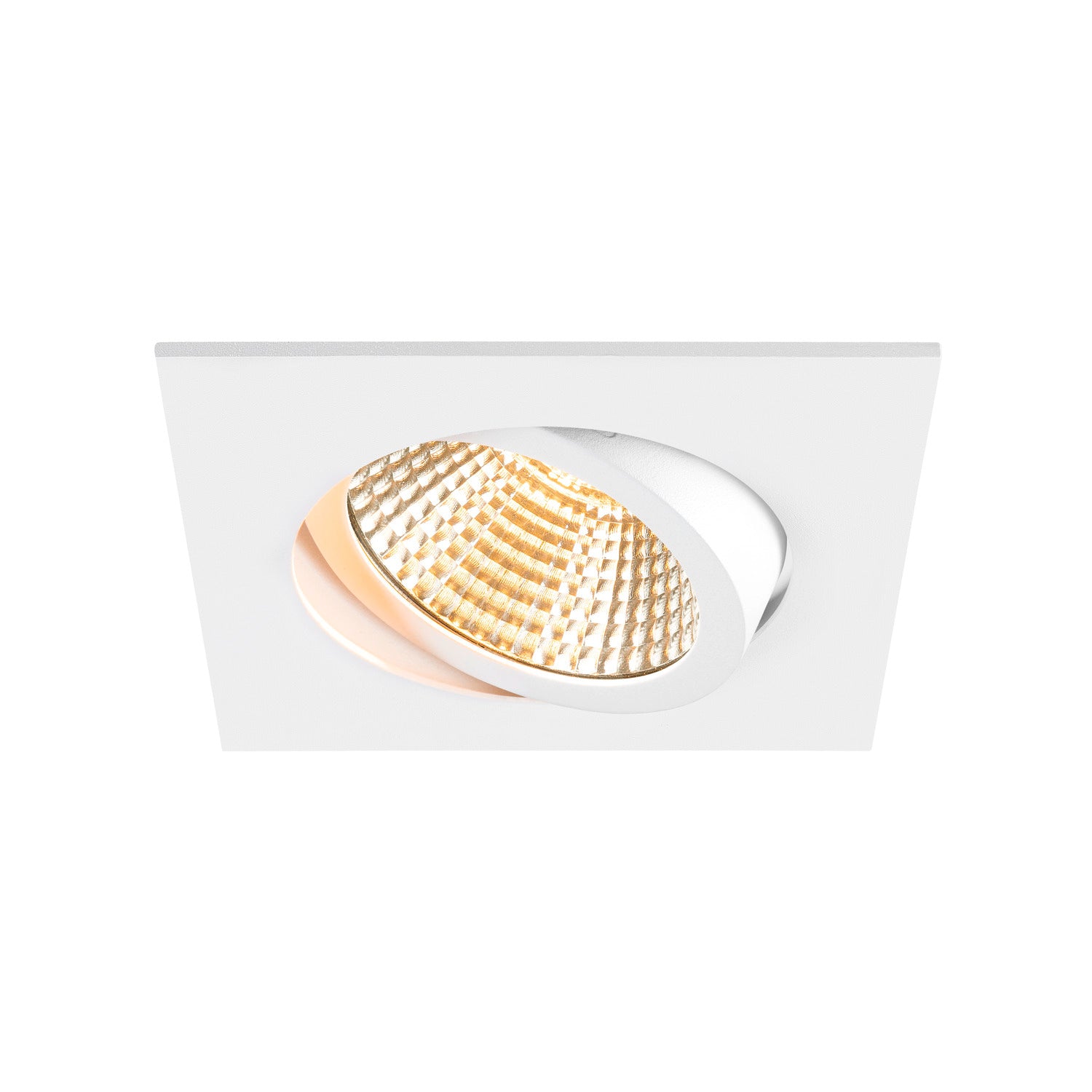 NEW TRIA® 95, aro para encastrar no teto, C: 11 L: 11 A: 2,6 cm, IP 20, branco