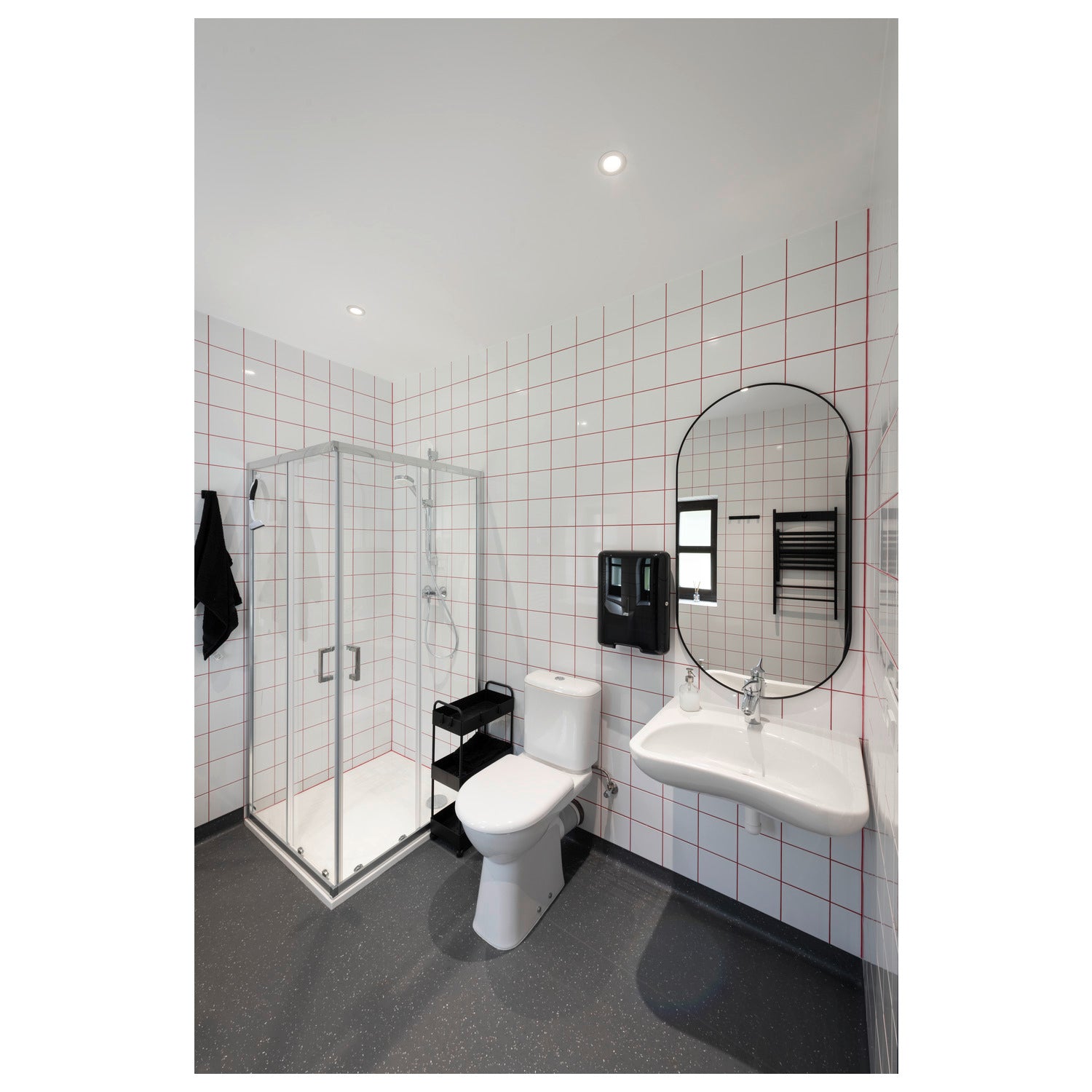 NEW TRIA®, módulo LED, redondo, 3000 K, 60°, PHASE, preto