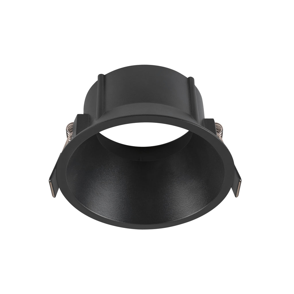 NEW TRIA® 95, aro para encastrar no teto, profundo, D: 10,3 A: 5,5 cm, IP 20, preto