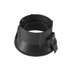 NEW TRIA® 95, aro para encastrar no teto, profundo, D: 10,3 A: 5,5 cm, IP 20, preto