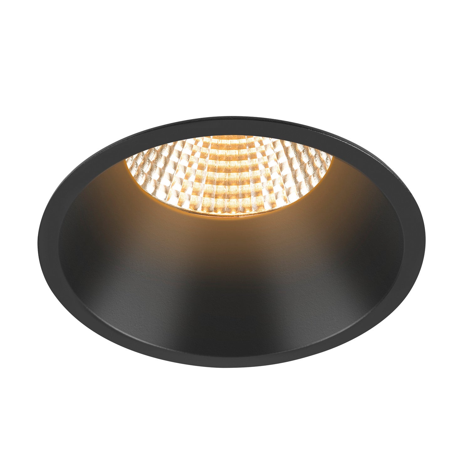 NEW TRIA® 95, aro para encastrar no teto, profundo, D: 10,3 A: 5,5 cm, IP 20, preto