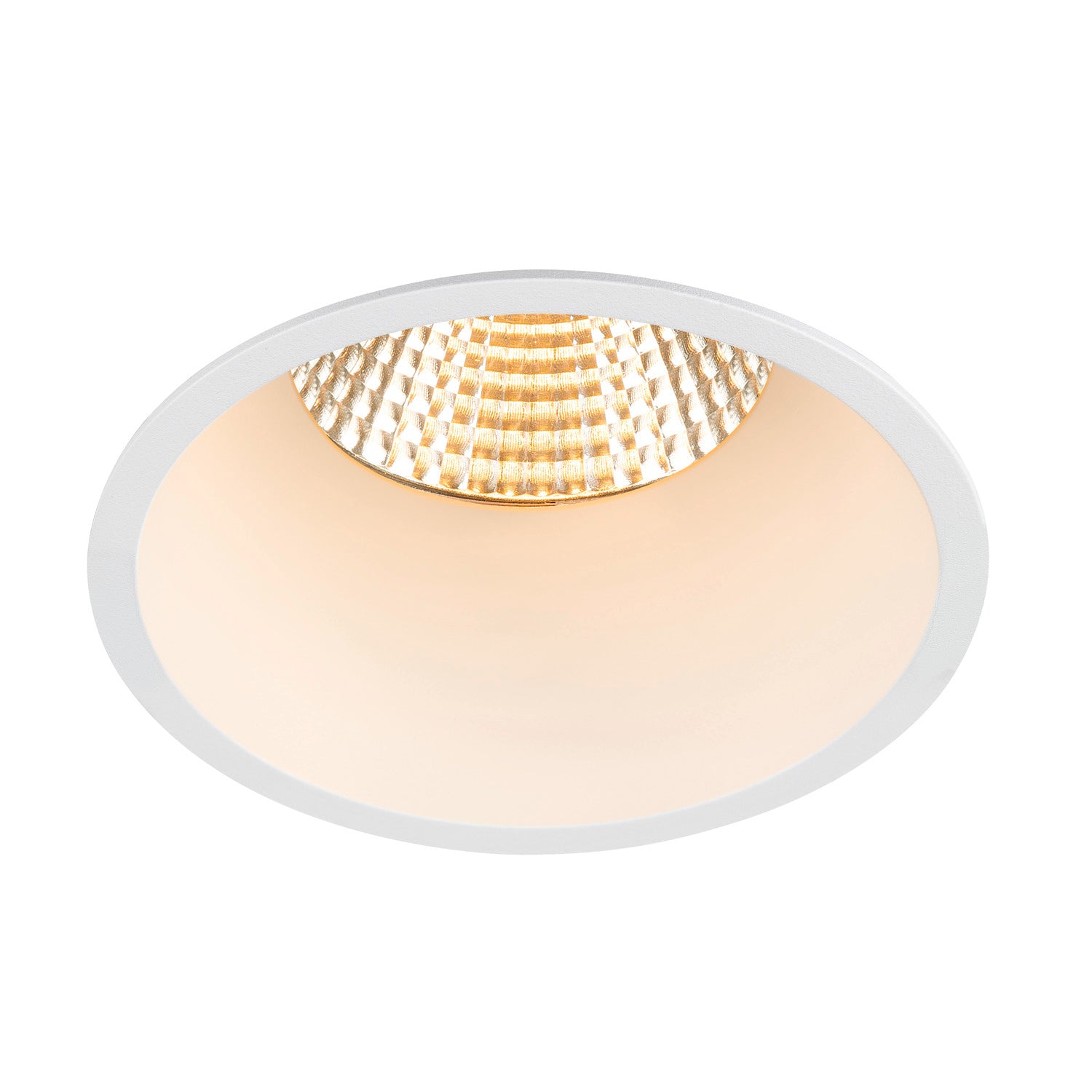 NEW TRIA® 95, aro para encastrar no teto, profundo, D: 10,3 A: 5,5 cm, IP 20, branco
