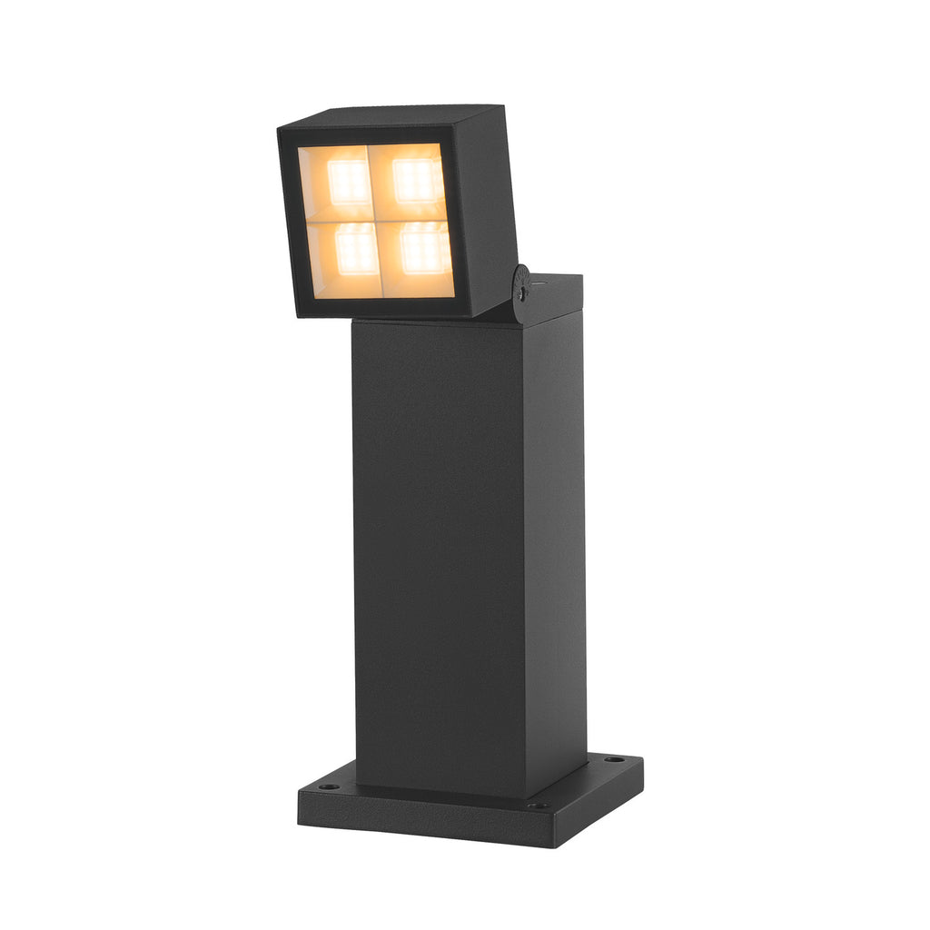 S-CUBE 35, luminária de pé, 15 W, 2700/3000 K, PHASE, antracite