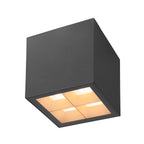S-CUBE, luminária saliente para teto, 2700/3000 K, 15 W, PHASE, 80°, antracite