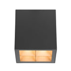 S-CUBE, luminária saliente para teto, 2700/3000 K, 15 W, PHASE, 80°, antracite