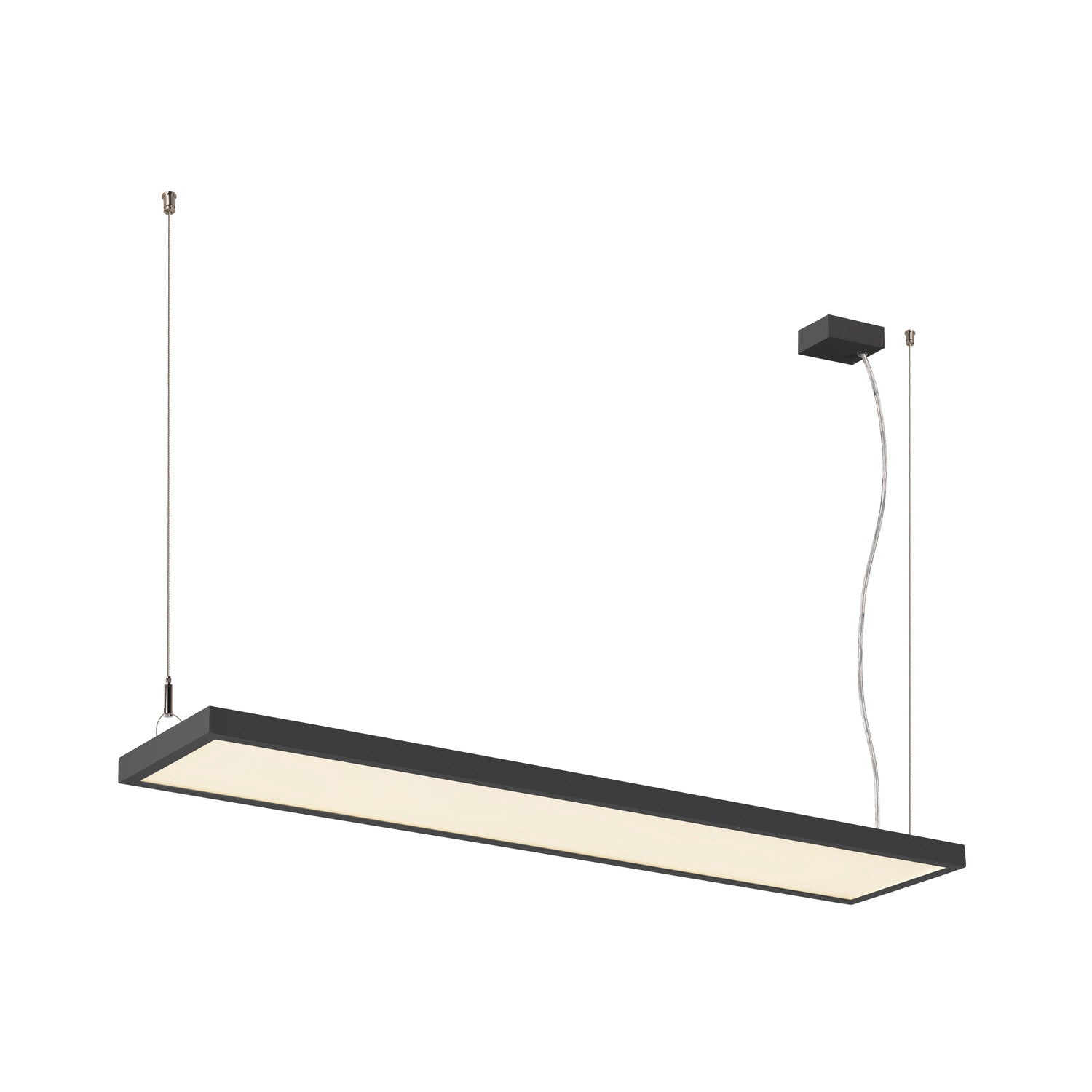 WORKLIGHT PRO 120, luminária suspensa, 120 cm, 4000 K, DALI, Touch, preto