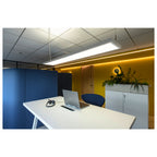 WORKLIGHT PRO 150, luminária suspensa, 150 cm, 4000 K, DALI, Touch, branco