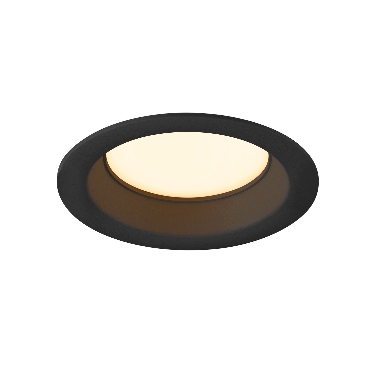 DOWNLIGHT V 100 cobertura ligeiramente embutida preto