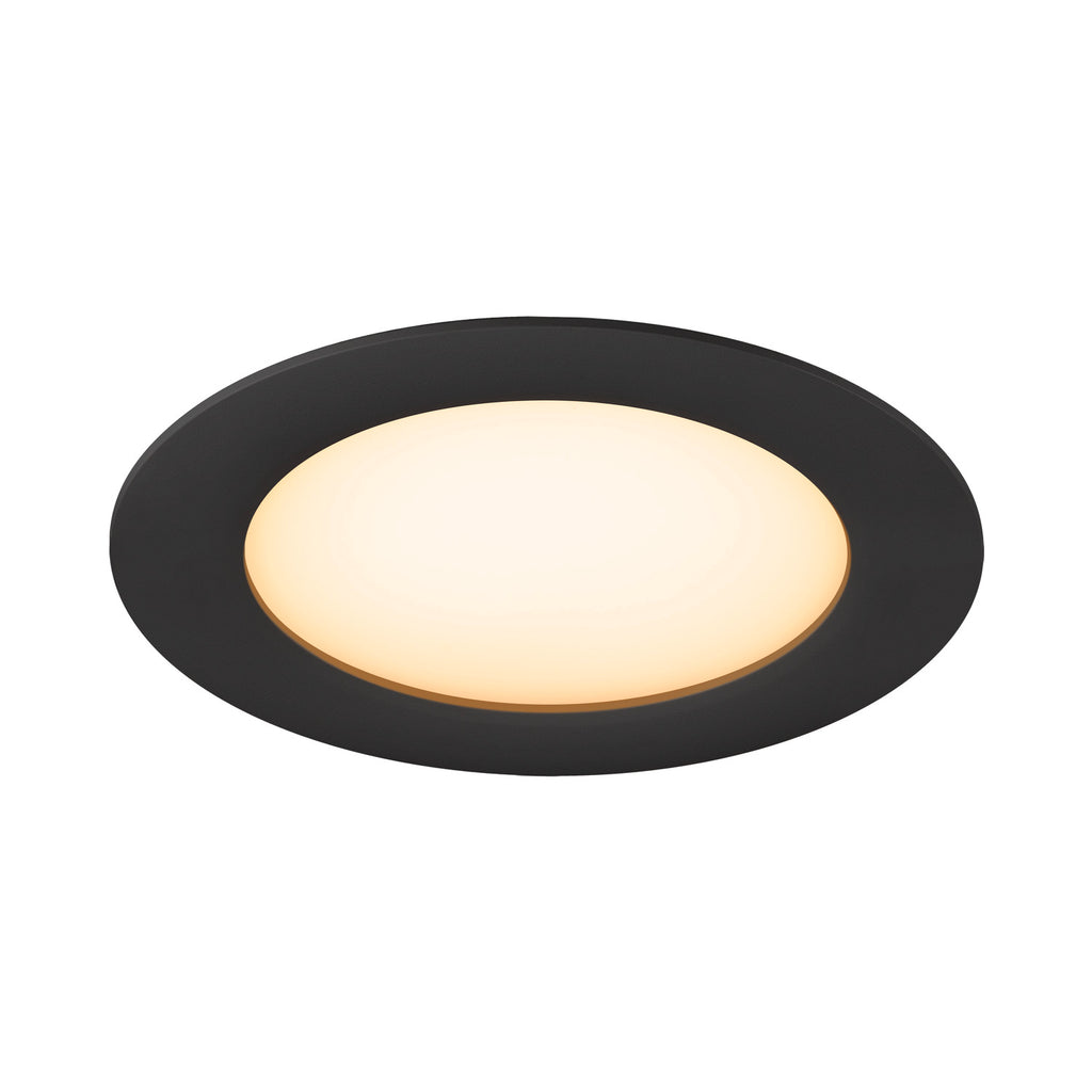 DOWNLIGHT V 150, cobertura plana preto