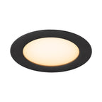 DOWNLIGHT V 150, cobertura plana preto