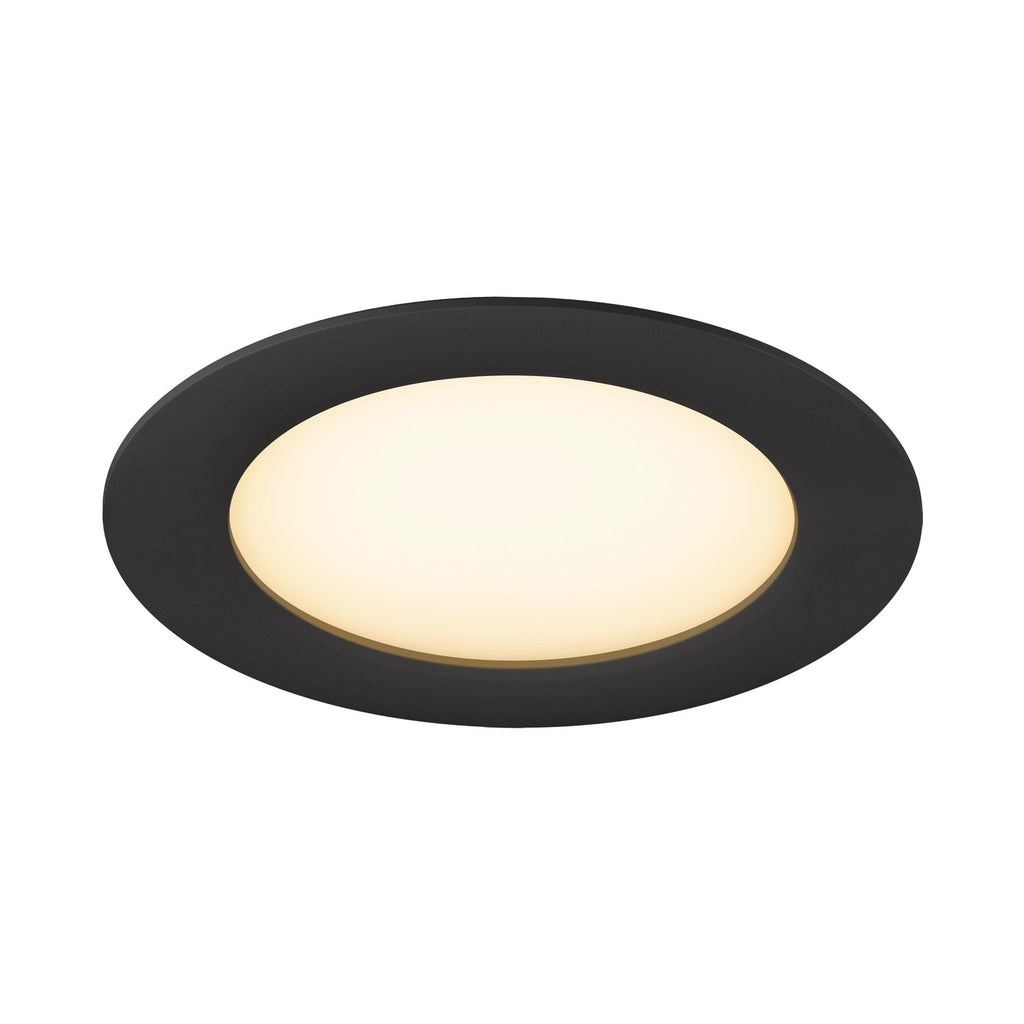 DOWNLIGHT V 150, cobertura plana preto