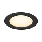DOWNLIGHT V 150, cobertura plana preto