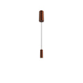LALU®, luminária suspensa, Led Base, Mix&Match, 150 cm, 9,5 W, 3000 K, PHASE, bronze