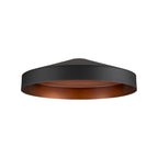 LALU® TETRA 24, abajur, Mix&Match, A:6,7 cm, preto
