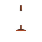 LALU®, luminária suspensa, Led Base, Mix&Match, 150 cm, 9,5 W, 3000 K, PHASE, bronze