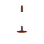 LALU®, luminária suspensa, Led Base, Mix&Match, 150 cm, 9,5 W, 3000 K, PHASE, bronze