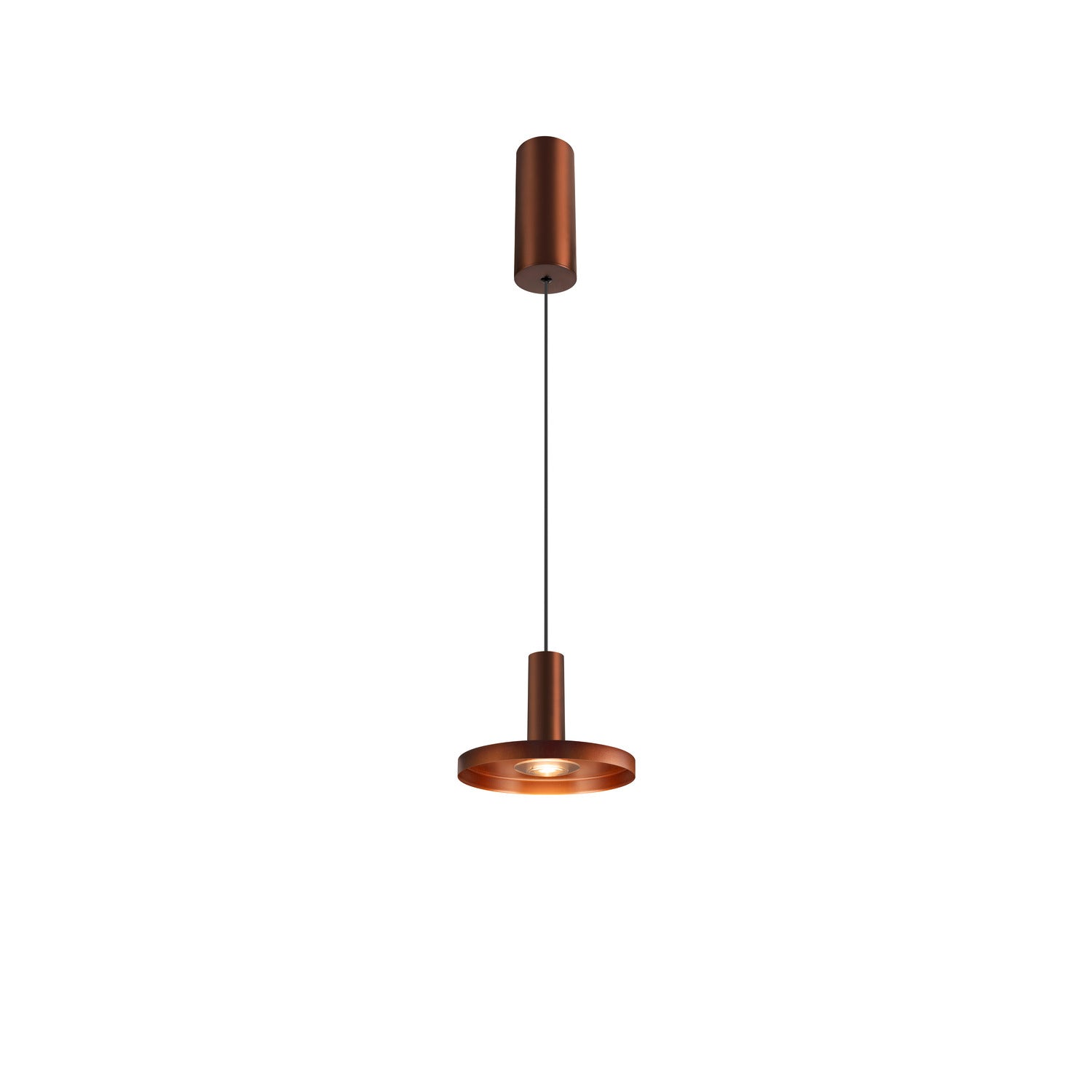 LALU® PLATE 15, abajur, Mix&Match, A:1,5 cm, bronze