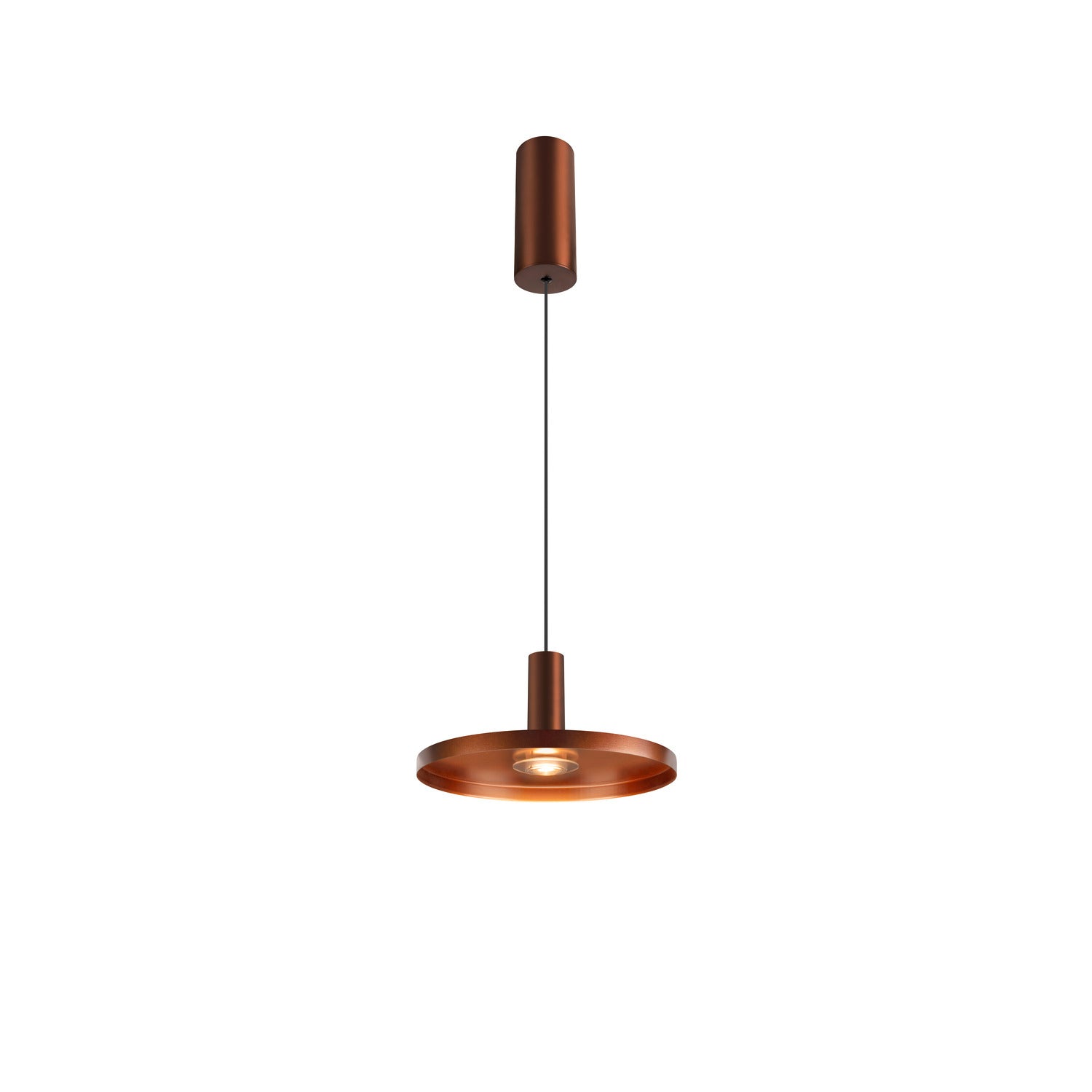 LALU® PLATE 22, abajur, Mix&Match, A:1,5 cm, bronze