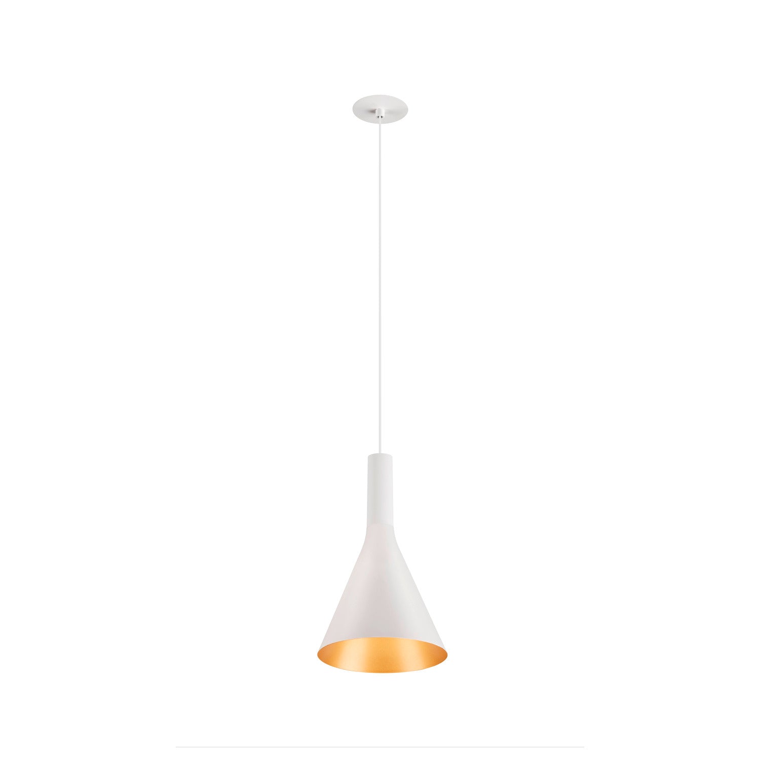 LALU® CONE 15, abajur, Mix&Match, A:17 cm, branco