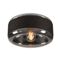 PANTILO ROPE 27, luminária saliente para parede e teto, cilíndrica, 1x máx. 15 W E27, prateado