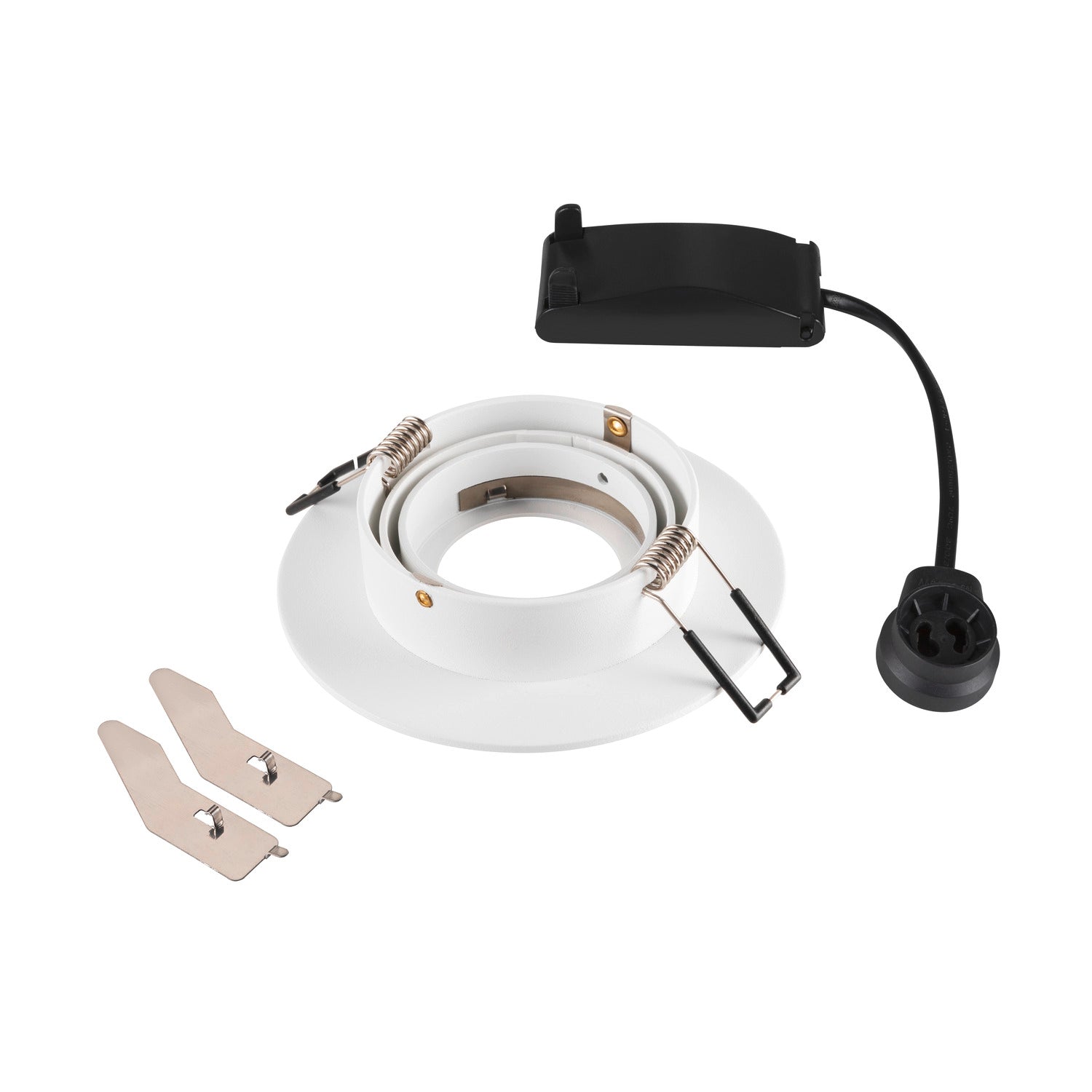 NEW TRIA® 75 XL, luminária para encastrar no teto, redondo, máx. 10 W, GU10, branco